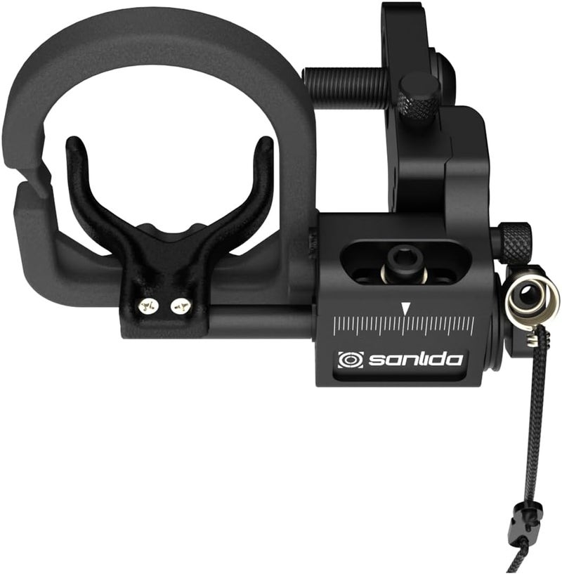 sanlida Archery Drop Away Arrow Rest for Hunting Compound Bow Recurve Fall Away Arrow Rest Right Hand Archery Accessory Black - Image 1